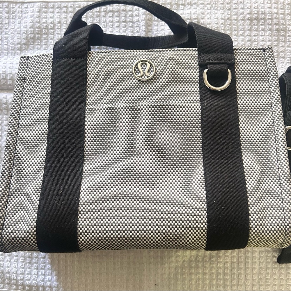 lululemon athletica Two Tone Canvas Mini Tote Bag 4.5l